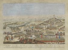 Incident between the Russian and Ottoman armies at Galati on April 20, 1789, 1789. Creator: Loeschenkohl, Johann Hieronymus (1753-1807)