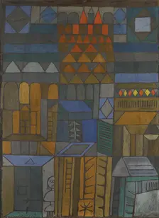 Incipient Coolness, 1937. Artist: Klee, Paul (1879-1940)