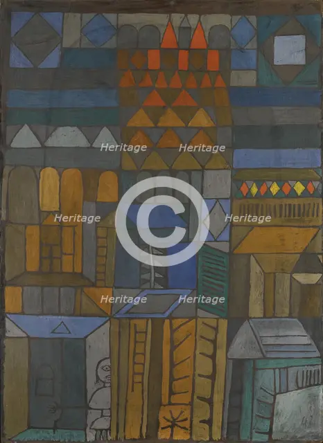 Incipient Coolness, 1937. Artist: Klee, Paul (1879-1940)