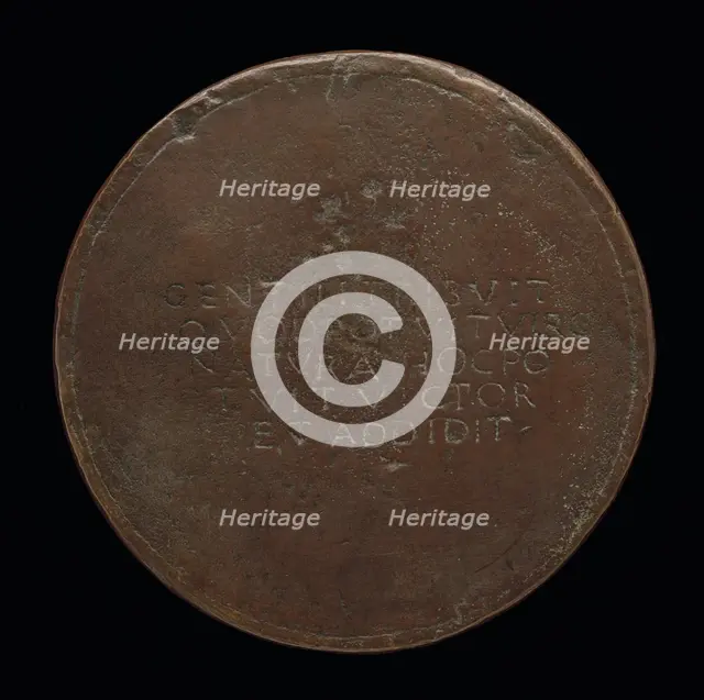 Incised Inscription [reverse], c. 1500. Creator: Vittore Gambello.