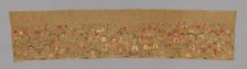 Incomplete Valance (For the Bed), Crete, 19th century. Creator: Unknown