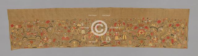 Incomplete Valance (For the Bed), Crete, 19th century. Creator: Unknown.