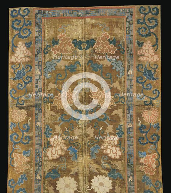 Incomplete Carpet, China, Qing dynasty(1644-1911), 1730s. Creator: Unknown.