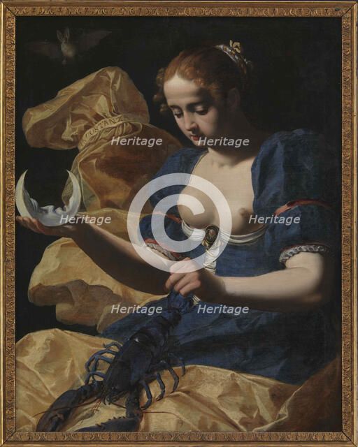 Incostanza. An Allegory of Fickleness , c. 1617. Creator: Janssens, Abraham (ca. 1573-1632).