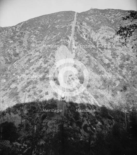 Incline, Mt. Lowe Railway, Cal., The, c1904. Creator: Unknown.