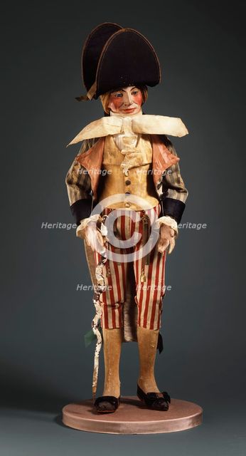 Incroyable Doll, c.1885 (fashion c.1794). Creator: Unknown.