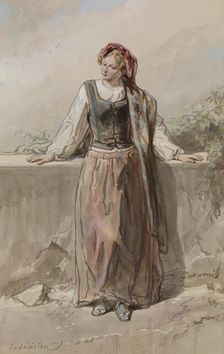 Indecision, 1859-1865. Creator: Paul Gavarni