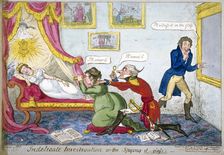 Indelicate Investigation or the Spying D-glass's 1813. Artist: George Cruikshank