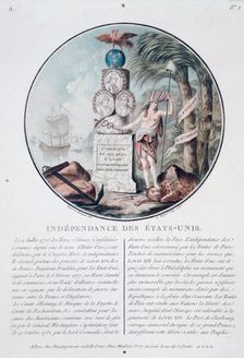 Independence of the United States, 1786. Creator: L Roger