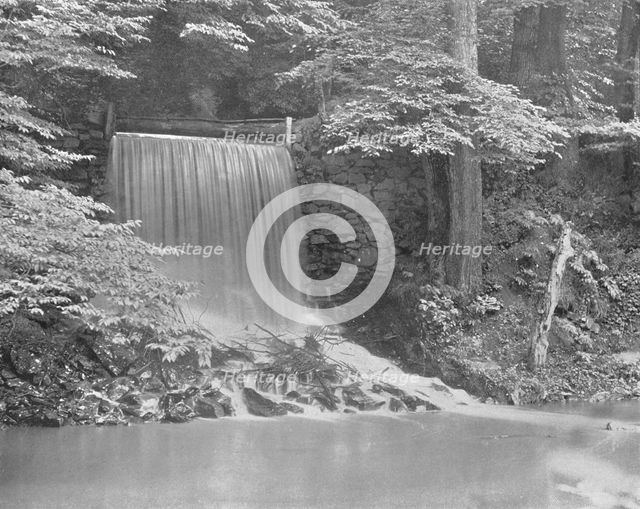 Independence Falls, on Darby Creek, near Philadelphia, USA, c1900.  Creator: Unknown.
