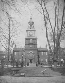 Independence Hall, Philadelphia c1897. Creator: Unknown