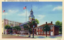 Independence Hall, Philadelphia, Pennsylvania, USA, 1936
