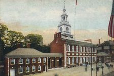 Independence Hall, Philadelphia, Pennsylvania, USA, c1910. Creator: Unknown