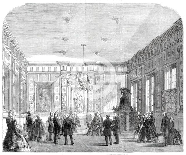Independence Hall, Philadelphia, visited by the Prince of Wales on the 10th of October, 1860. Creator: Unknown.