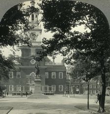 Independence Hall, where Declaration of Independence Was Signed in 1776, Philadelphia, Pa. c1930s Creator: Unknown
