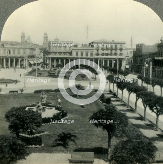 'Independence Plaza, Montevideo, Uruguay', c1930s. Creator: Unknown.