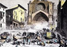 Independence War, siege and capture of the city of Tarragona by French troops (28 Jun. 1811)