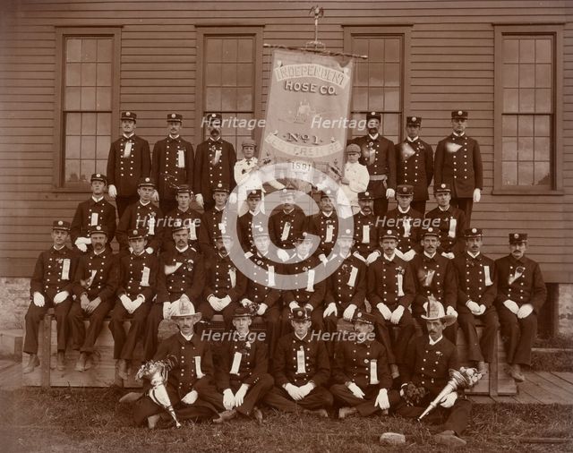 Independent Hose Co. No.1, Lestershire, 1891. Creator: Rogers & Newing.