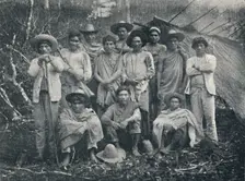 Indios Coroados 1895. Artist: Francisco Henszler