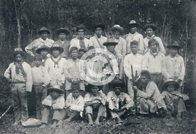 'Indios Guaranys', 1895. Artist: Francisco Henszler.