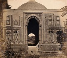 India: a tomb in Kootub near Delhi, c1858. Creator: Felice Beato