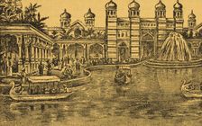 India and Ceylon Exhibition at Earl's Court in London, 1896. Creator: Unknown