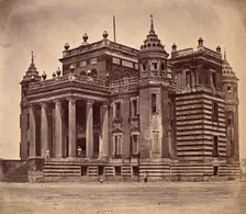 India: Dilkdosha Palace, c1858. Creator: Felice Beato