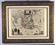 India quae orientalis dicitur et insulae adiacentes,1640. Creator: Blaeu, Willem (siglo XVII)