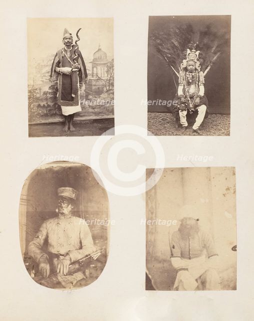 Indian Mystic, 1850s. Creator: Unknown.