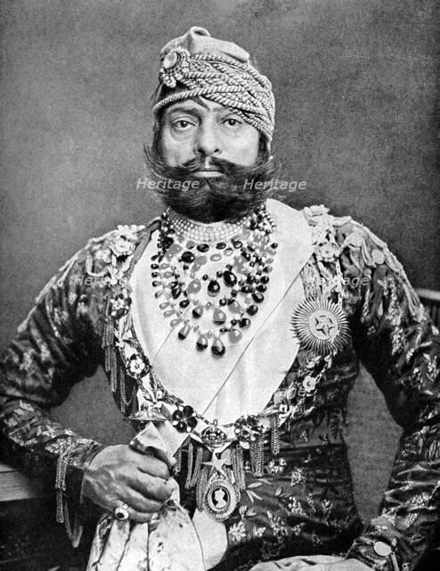 Indian maharajah, 1936. Artist: Unknown