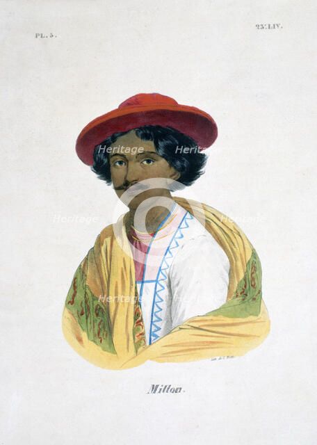 'Indian Man', 19th century. Artist: Marlet et Cie