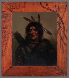 Indian Man with Quiver, 1886. Creator: Alexander Davis Cooper