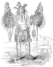 Indian medicine man, c1700(?) (c1880)