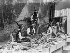 Indian Missionary Exhibit, between c1910 and c1915. Creator: Bain News Service
