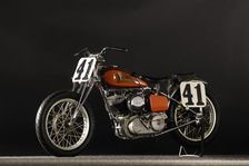 Indian Model 648 Big Base 1948. Artist: Simon Clay