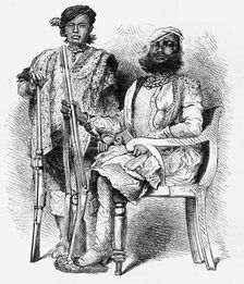 Indian Nobles c1891. Creator: James Grant