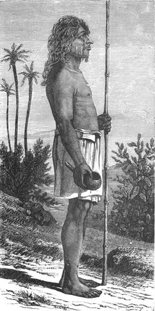 'Indian of Paraguay; A visit to Paraguay during the war 1875. Creator: Unknown