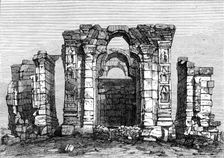 Indian Architecture: Temple of Marttand, or the Sun, Kashmir, (Hindu, A.D. 490-555), 1870. Creator: Unknown