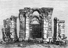 Indian Architecture: Temple of Marttand, or the Sun, Kashmir, (Hindu, A.D. 490-555), 1870. Creator: Unknown