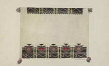 Indian Blanket, 1935/1942. Creator: Mary Edith Brooks