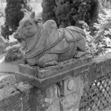 Indian Bridge, Sezincote Park, Gloucestershire, c1945-c1980. Artist: Eric de Maré