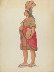 Indian, c. 1940. Creator: A. Zaidenberg