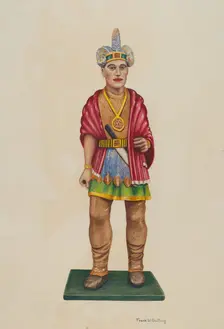 Indian, c. 1938. Creator: Frank Gutting