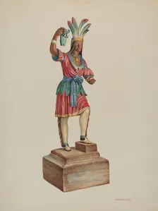 Indian, c. 1939. Creator: Robert W.R. Taylor