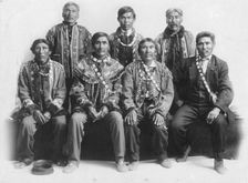 Indian chiefs, between c1900 and c1930. Creator: Unknown