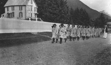 Indian children from the Sheldon Jackson School, between c1900 and c1930. Creator: Unknown