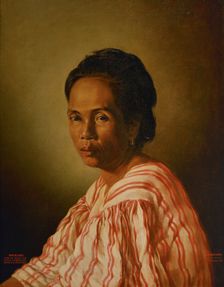 Indian Countrywoman, 1875. Creator: Esteban Villanueva