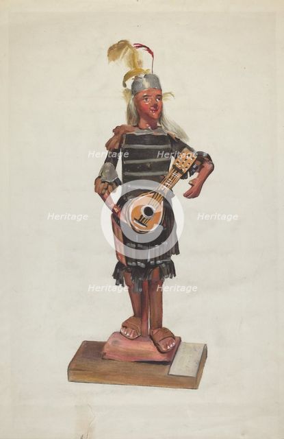Indian Doll - Winnipeg Brave, 1935/1942. Creator: Jane Iverson.