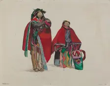 Indian Dolls, 1936. Creator: Jane Iverson