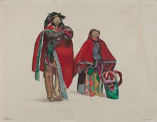Indian Dolls, 1936. Creator: Jane Iverson